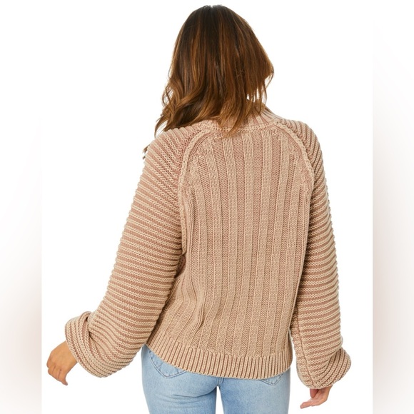 TAKE ME HOME COTTON SWEATER IN Sandcastle - Picture 2 of 10